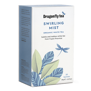 Swirling Mist Organic White Tea - Dragonfly Tea