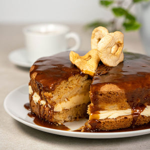 Apple, Chai and Salted Caramel Cake