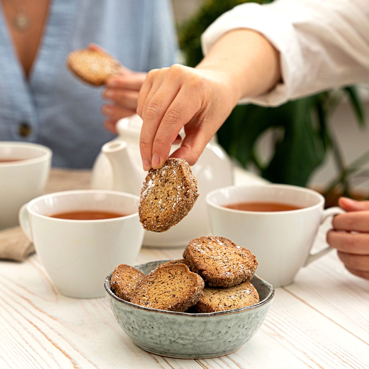 Vanilla Rooibos Tea Cookies Recipe Dragonfly Tea