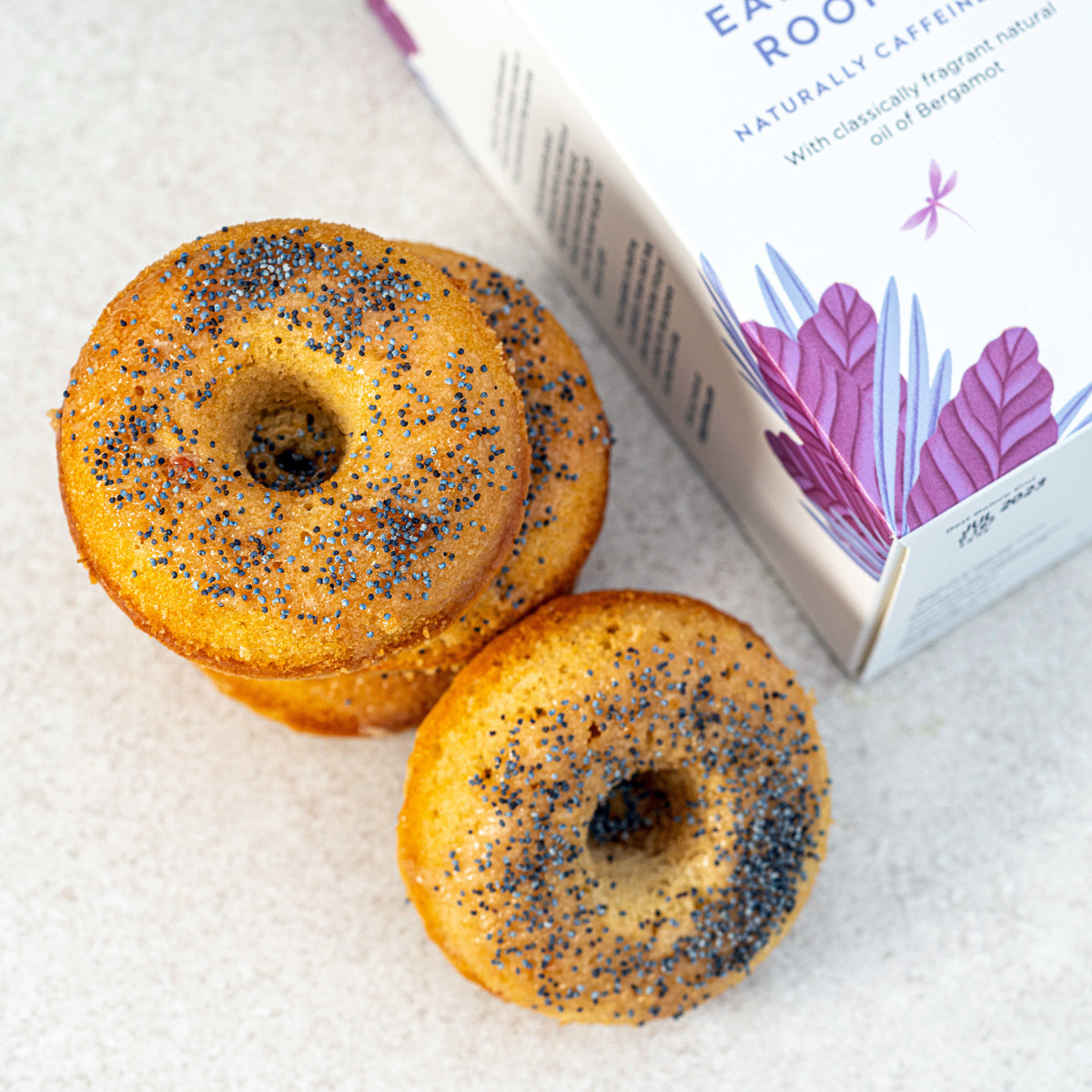 earl grey rooibos doughnuts