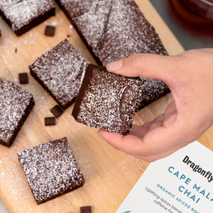 Dragonfly Rooibos Choco Chai Brownies