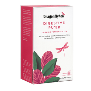 Digestive Pu'er Organic Fermented Tea - Dragonfly Tea