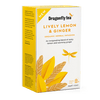Lively Lemon & Ginger Organic Herbal Infusion - Dragonfly Tea