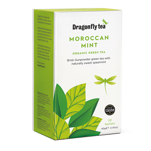 Dragonfly Tea - Organic Moroccan Mint Green Tea