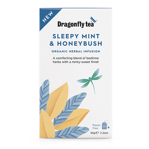 Sleepy Mint & Honeybush Organic Herbal Infusion - Dragonfly Tea