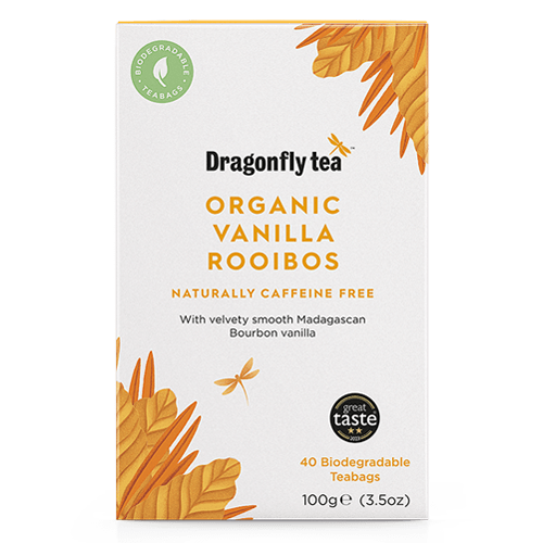 Organic Vanilla Rooibos Redbush Tea - Dragonfly Tea