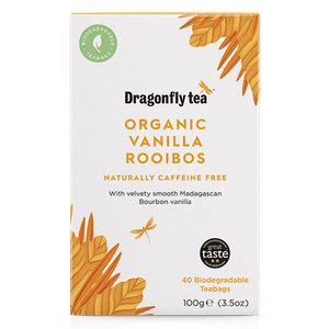 Organic Vanilla Rooibos Redbush Tea - Dragonfly Tea