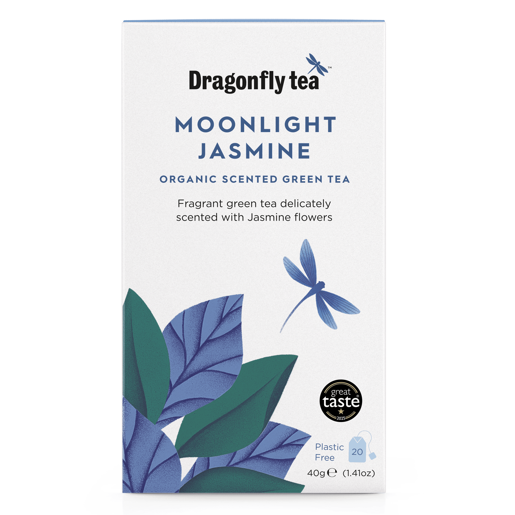 Moonlight Jasmine Organic Green Tea - Dragonfly Tea