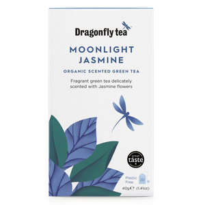 Moonlight Jasmine Organic Green Tea - Dragonfly Tea