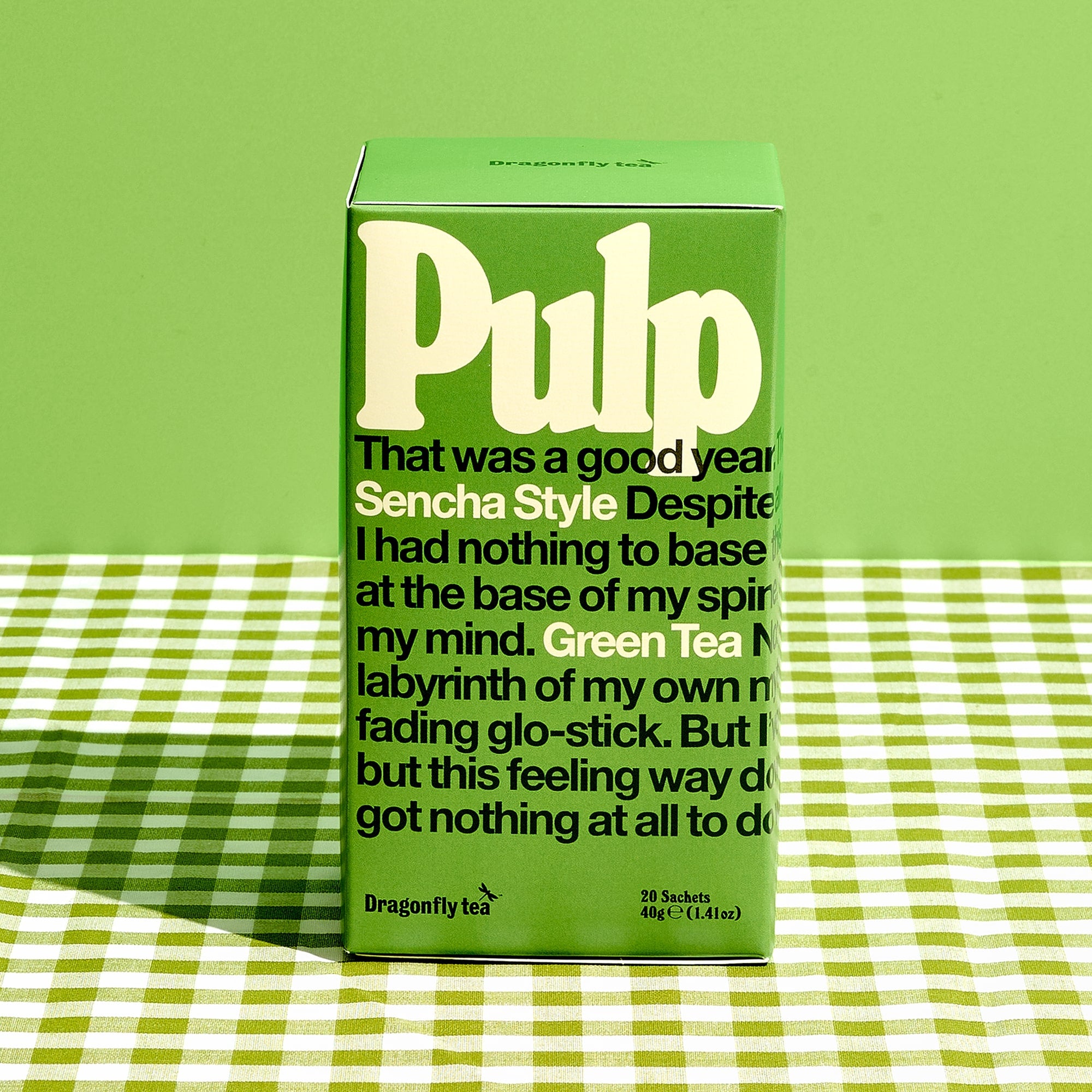 Pulp Green Tea | Official Pulp Band Merchandise – Dragonfly Tea