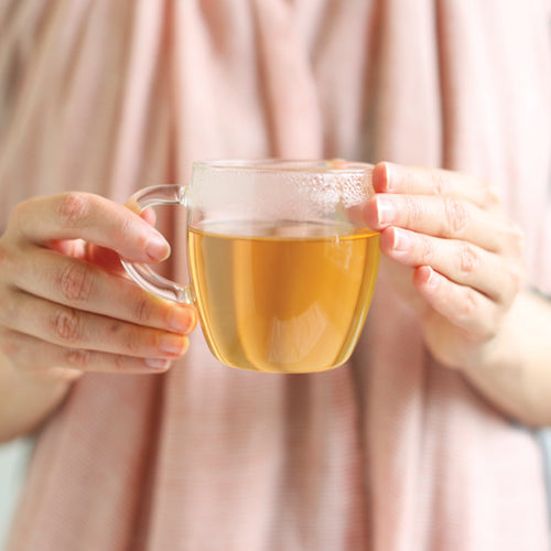 You're My Cup of Tea - Lady Holding a Mug filled with Dragonfly Tea