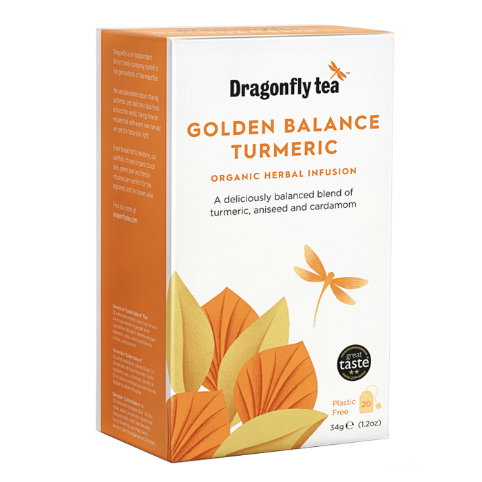 Organic Golden Balance Turmeric - Dragonfly Tea