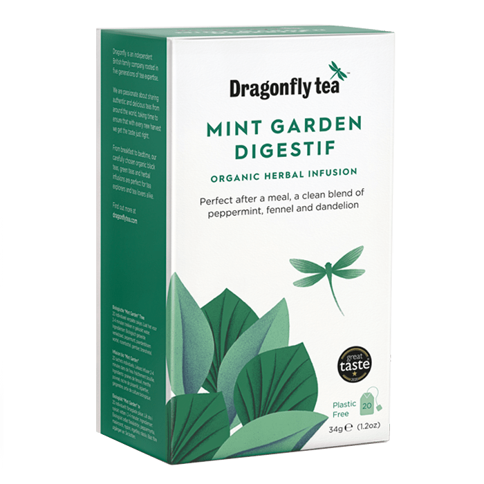 Organic Mint Garden Digestif - Dragonfly Tea
