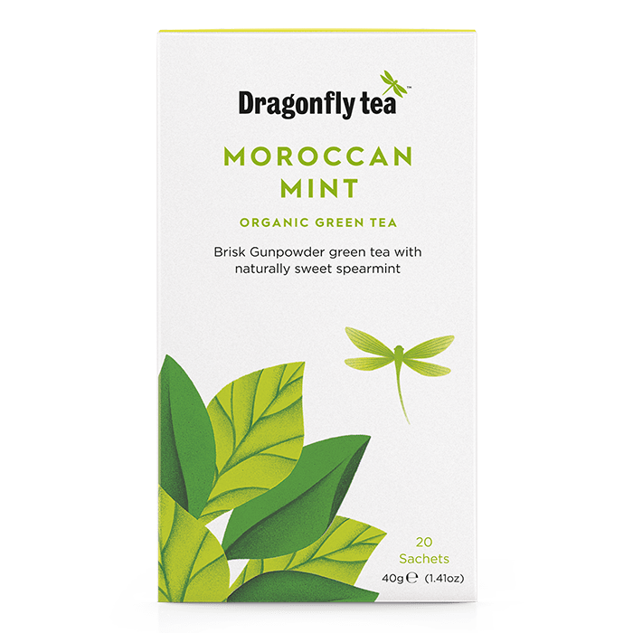 Moroccan Mint Organic Green Tea - Dragonfly Tea