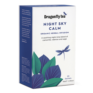 Night Sky Calm Organic Herbal Infusion - Dragonfly Tea